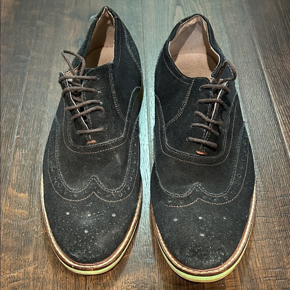 Banana Republic Dark Suede Men's Derbys